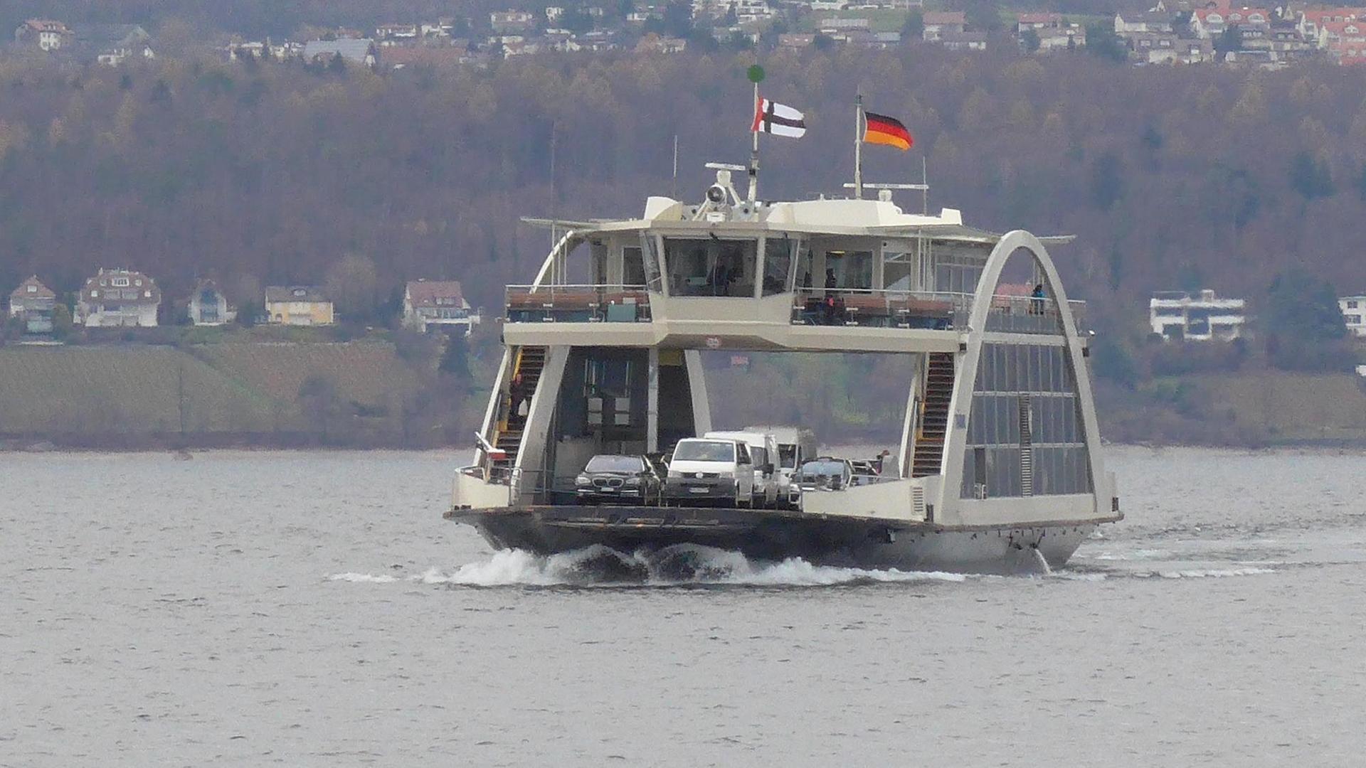 Eine Fähre am Bodensee Eine Fähre am Bodensee