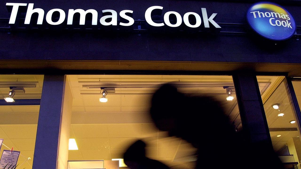 Zu sehen ist eine Filiale des Touristik-Konzerns "Thomas Cook" Zu sehen ist eine Filiale des Touristik-Konzerns "Thomas Cook"