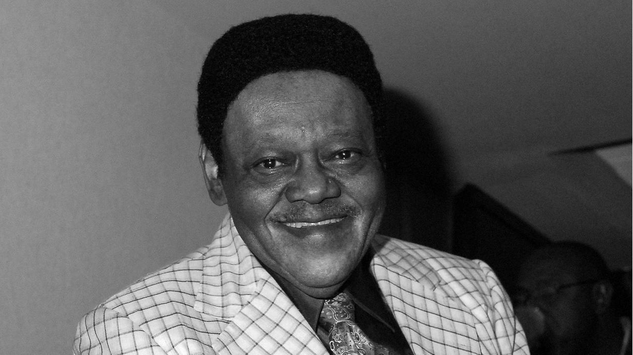 Der Musiker Fats Domino, hier ein Archivbild von Mai 2009 aus New Orleans Der Musiker Fats Domino, hier ein Archivbild von Mai 2009 aus New Orleans