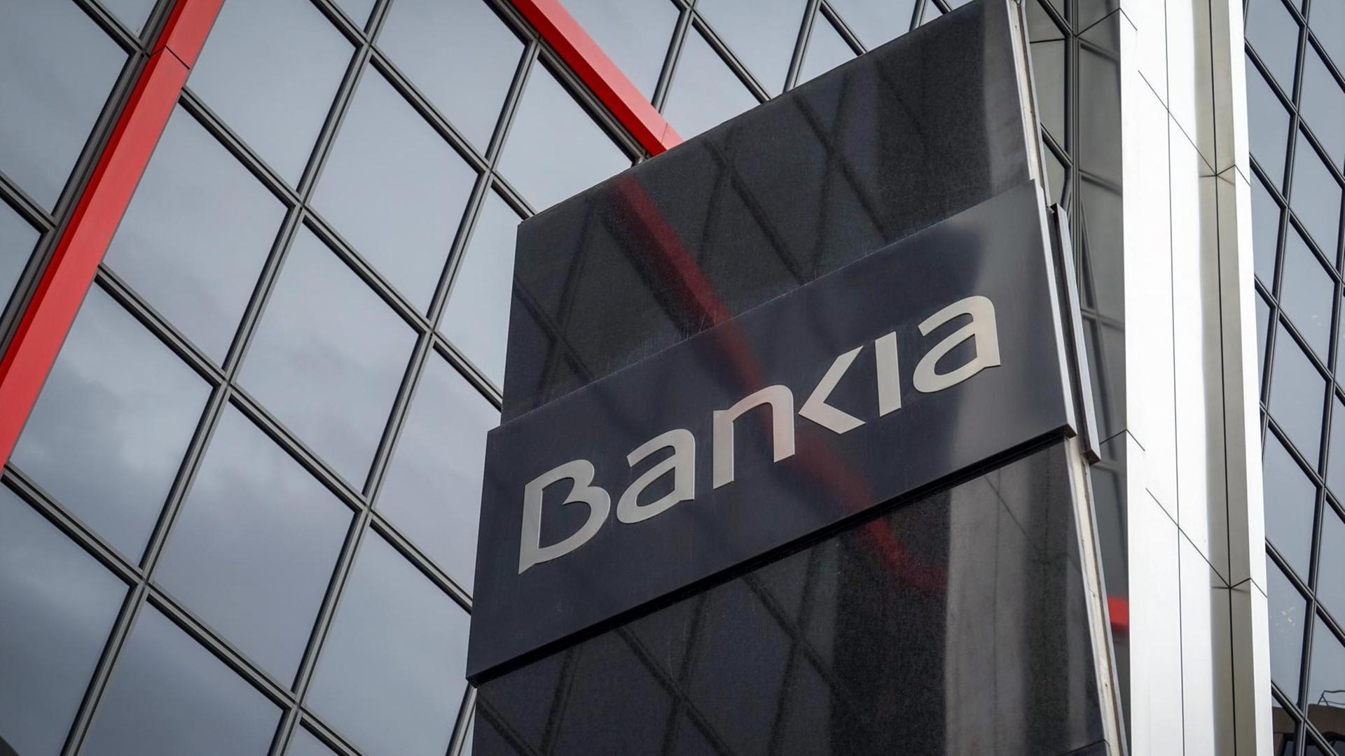 Spanien: Bankia Geschäftssitz im 'Puerta de Europa I' Hochhaus, Madrid. Spanien: Bankia Geschäftssitz im 'Puerta de Europa I' Hochhaus, Madrid.