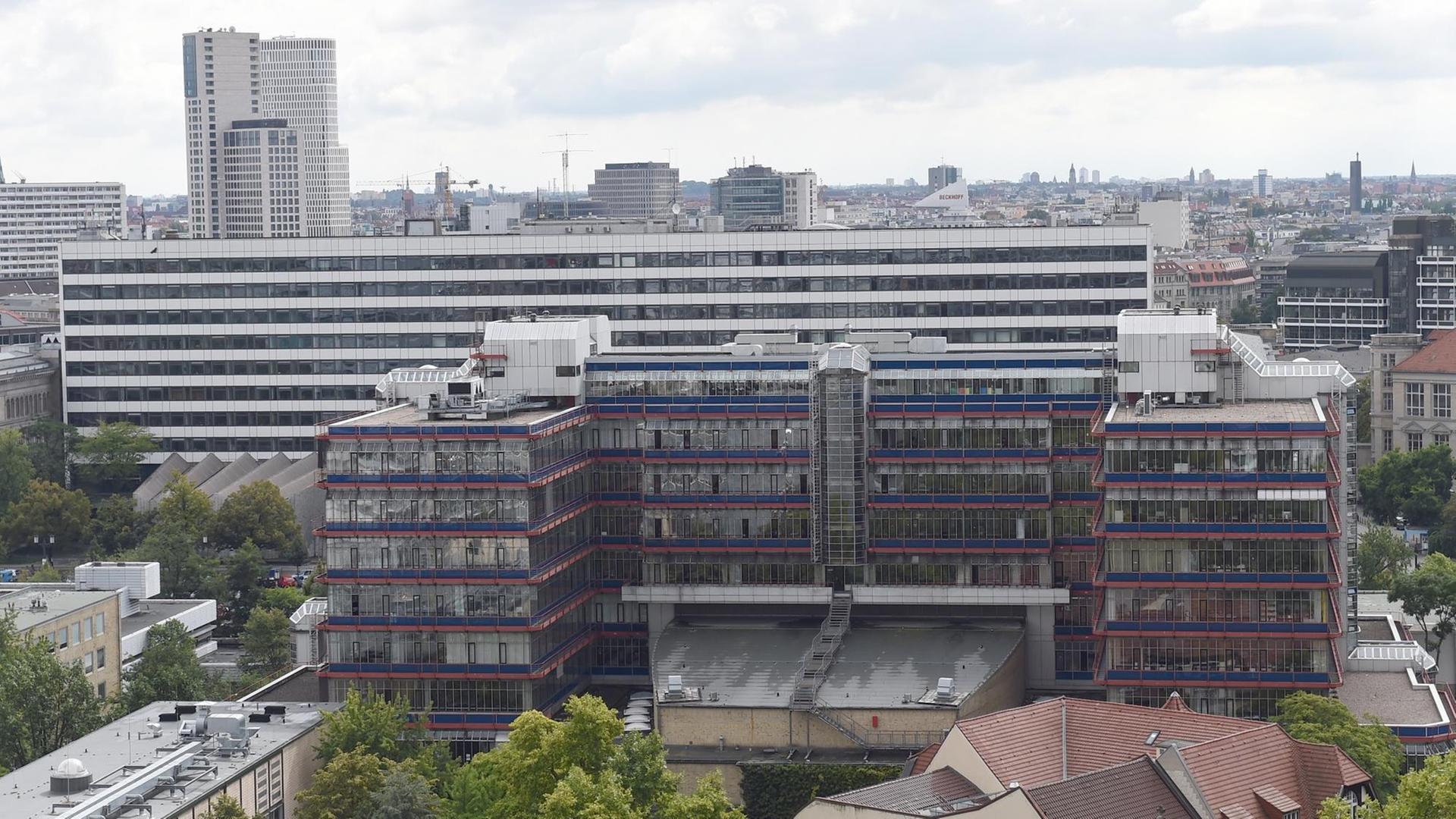 Technische Universität Berlin von oben betrachtet Technische Universität Berlin von oben betrachtet
