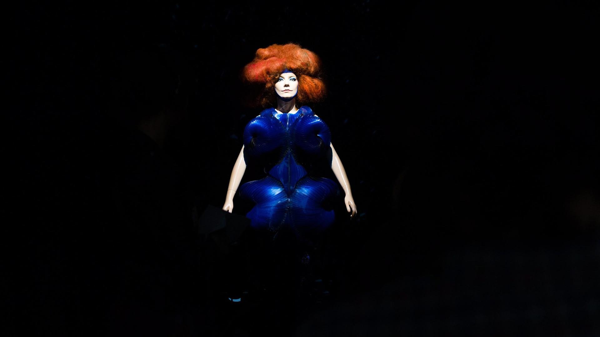Die Ausstellung "Björk" im Museum of Modern Art in New York am 3.3.2015.