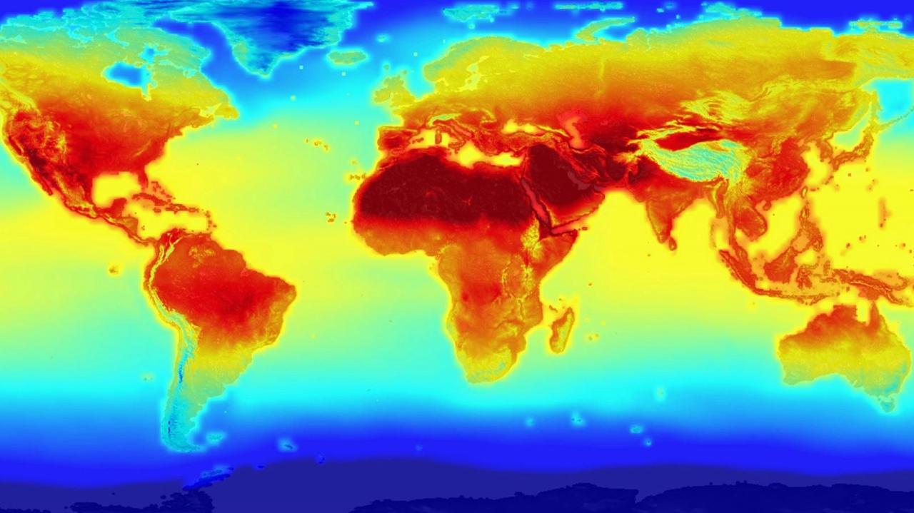 Nasa stellt Projektion zum Klimawandel ins Netz Nasa stellt Projektion zum Klimawandel ins Netz