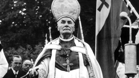 Undatierte Aufnahme von Kardinal Michael von Faulhaber (1869-1952). Er war von 1917 an Erzbischof von München und Freising und wurde 1921 zum Kardinal ernannt.
