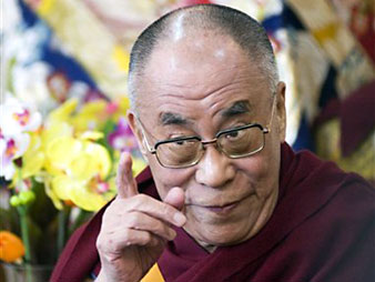 Das tibetische Kirchenoberhaupt, der Dalai Lama, spricht anlässlich des 50. Jahrestages des Aufstands der Tibeter gegen China.