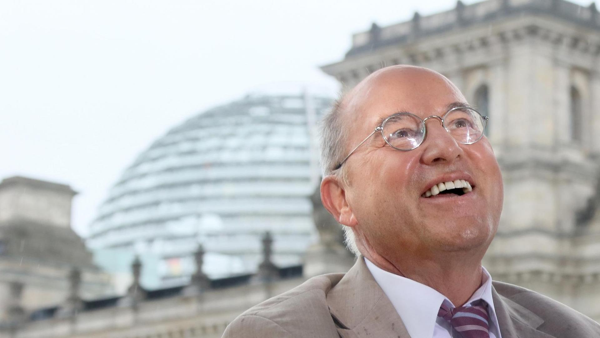 Bekannt für seinen Humor: Gregor Gysi, Fraktionsvorsitzender der Linksfraktion im Bundestag Bekannt für seinen Humor: Gregor Gysi, Fraktionsvorsitzender der Linksfraktion im Bundestag