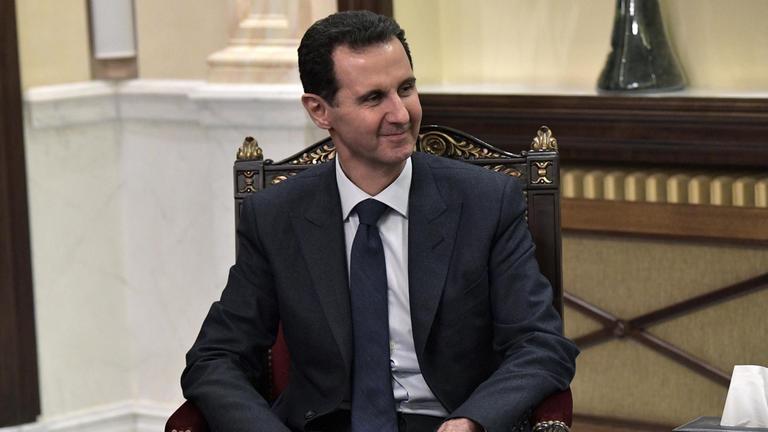 Der syrischen Machthaber Baschar al-Assad