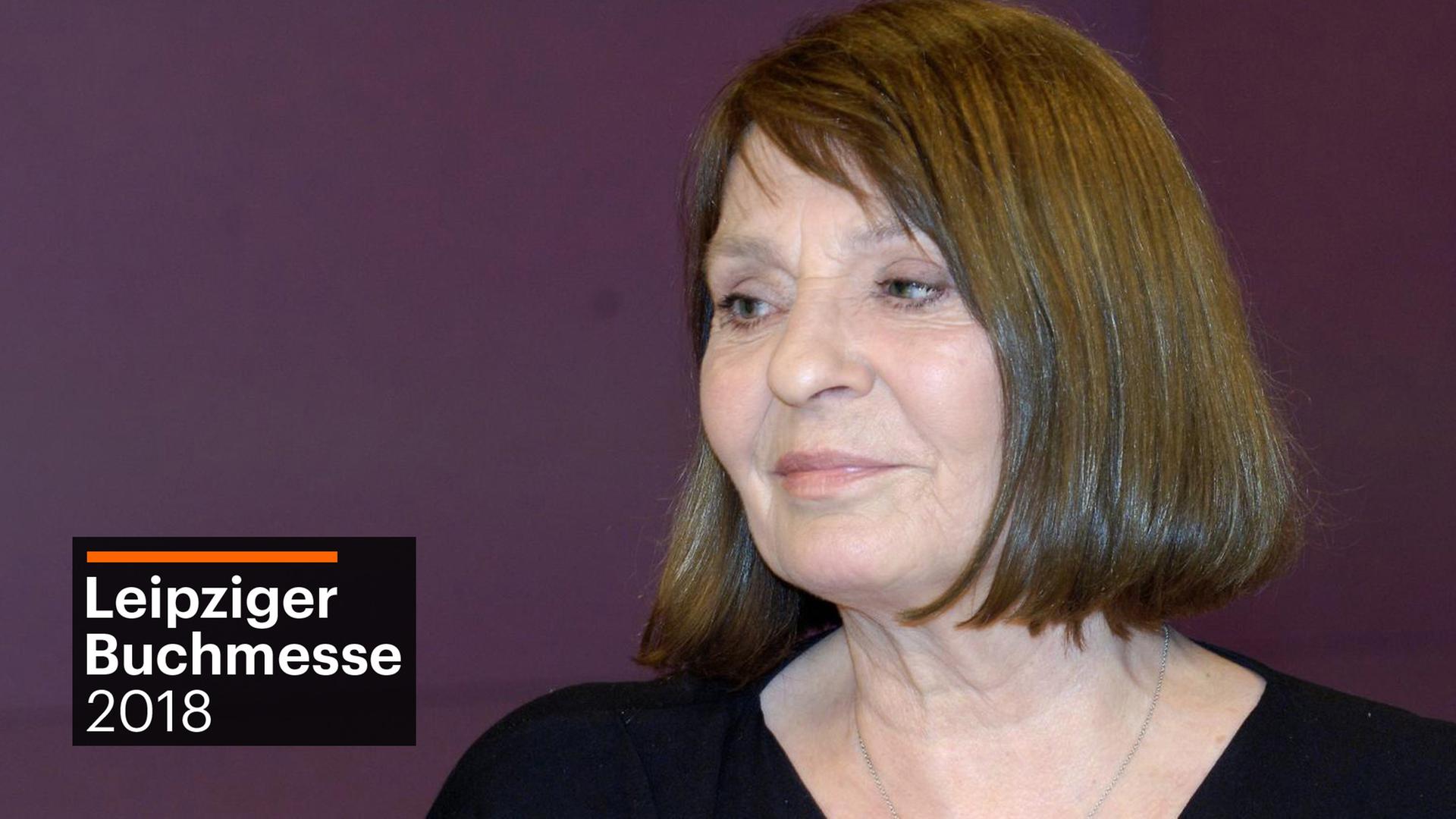Die Schriftstellerin Monika Maron Die Schriftstellerin Monika Maron