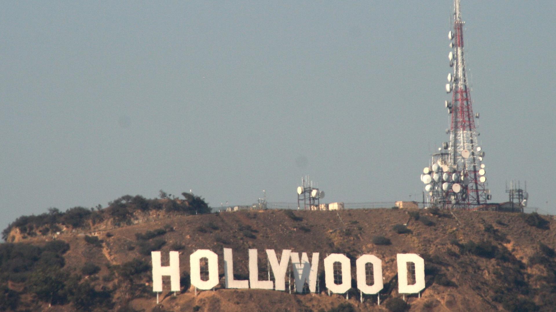 Der Hollywood-Schriftzug in Los Angeles Der Hollywood-Schriftzug in Los Angeles