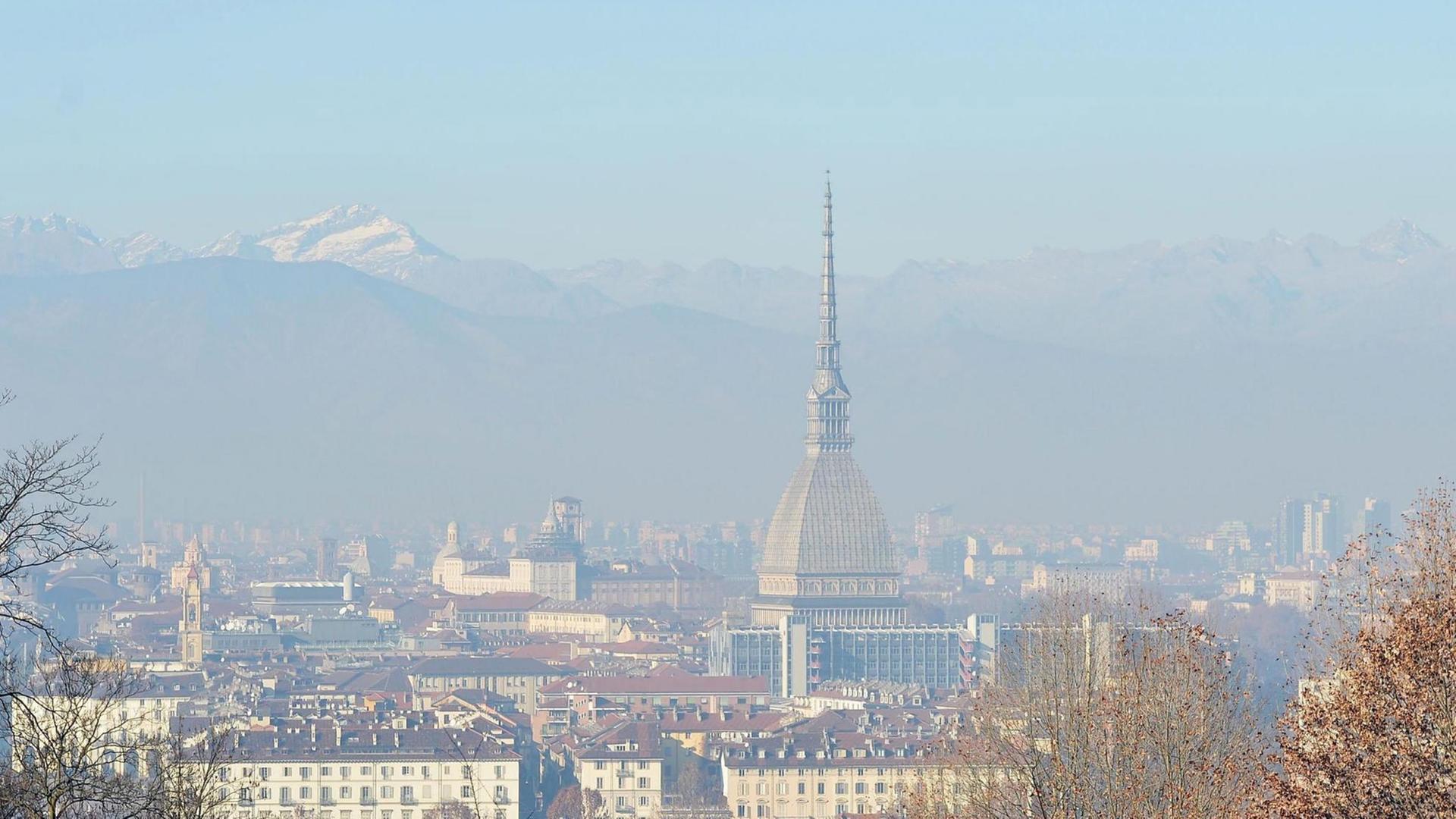 Smog über Turin Smog über Turin