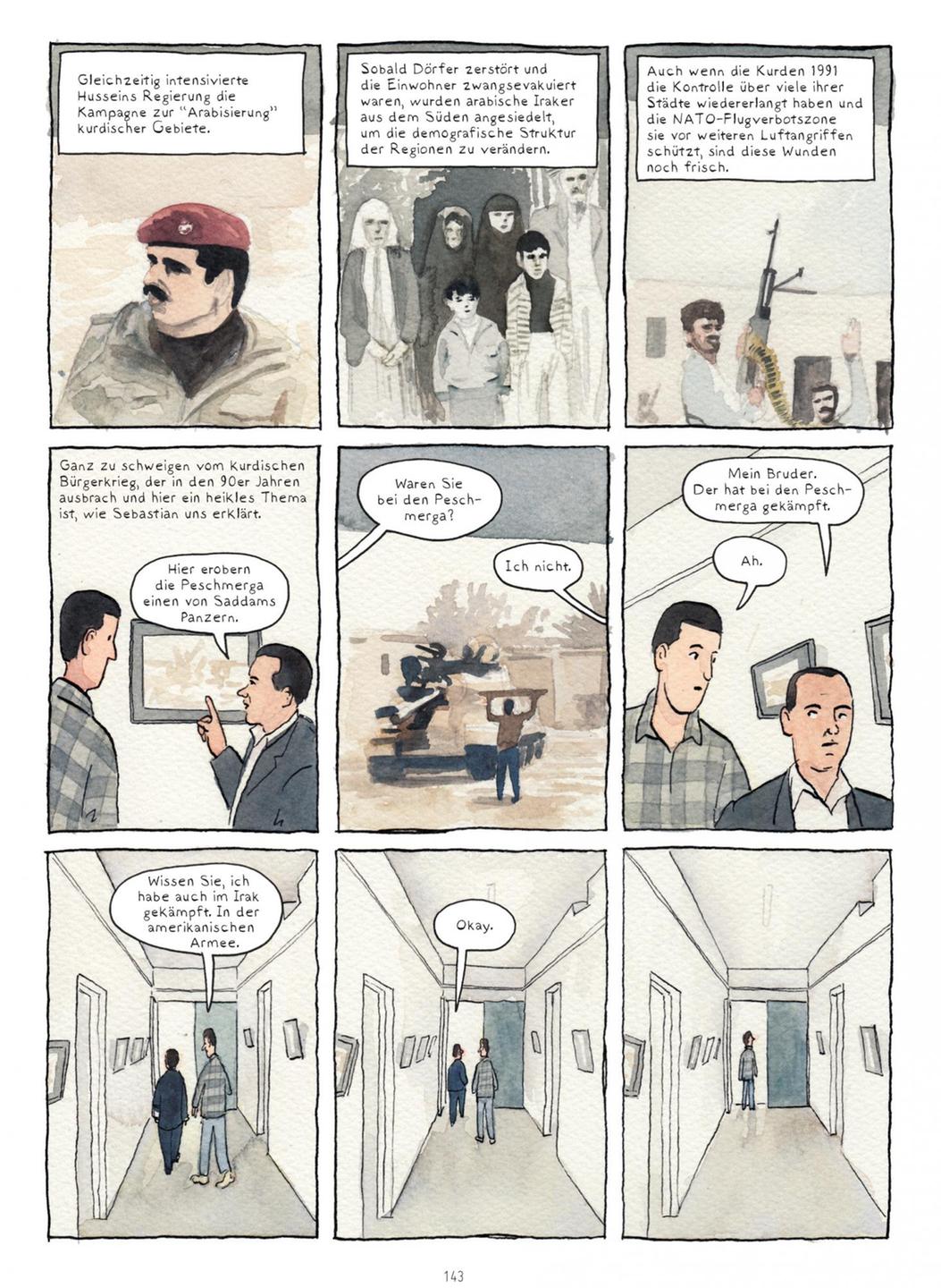 Comic-Reportage "Im Schatten des Krieges" Comic-Reportage "Im Schatten des Krieges"