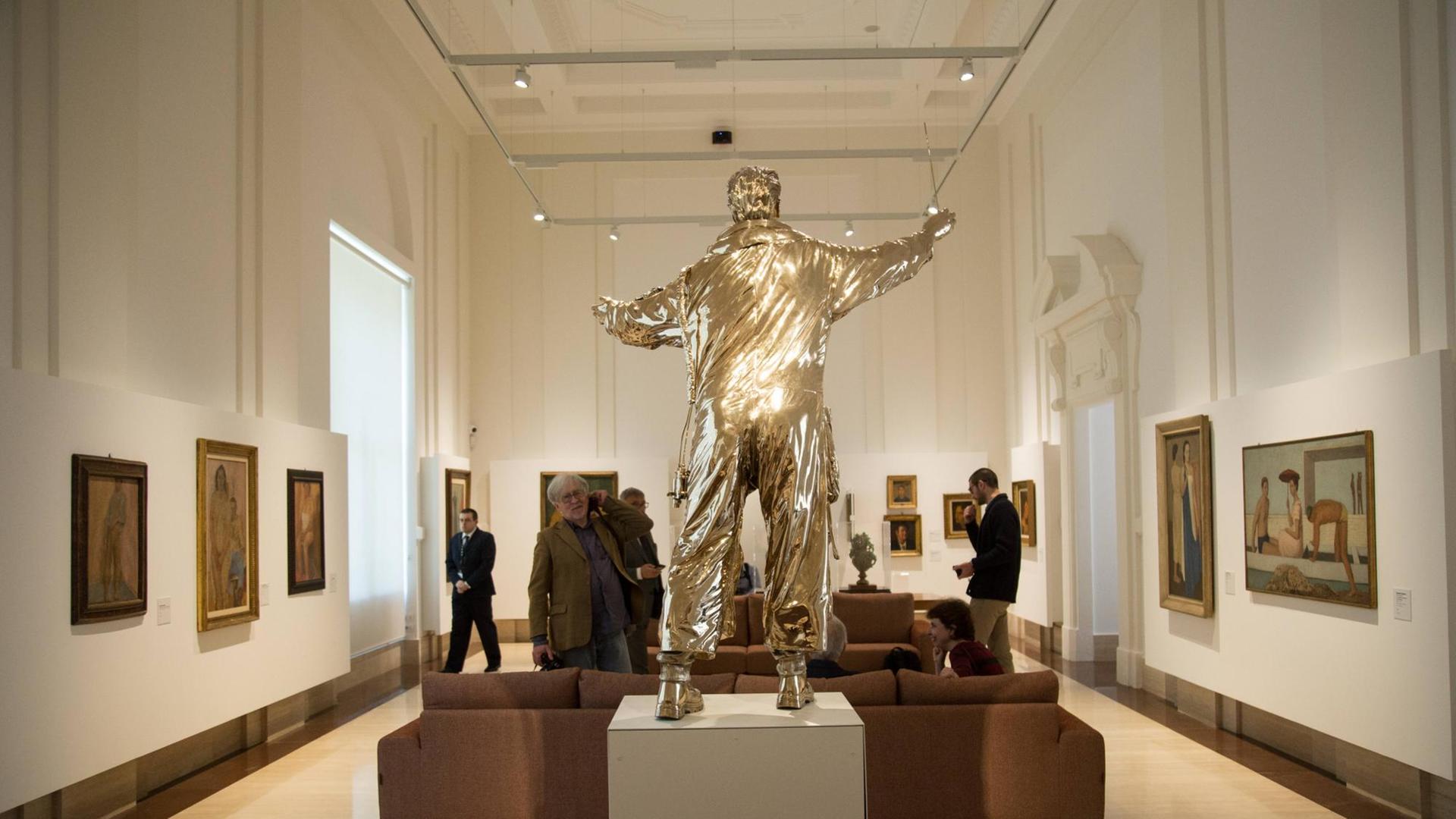 Ausstellungsobjekte im neueröffneten Museum Palazzo Merulana in Rom Ausstellungsobjekte im neueröffneten Museum Palazzo Merulana in Rom