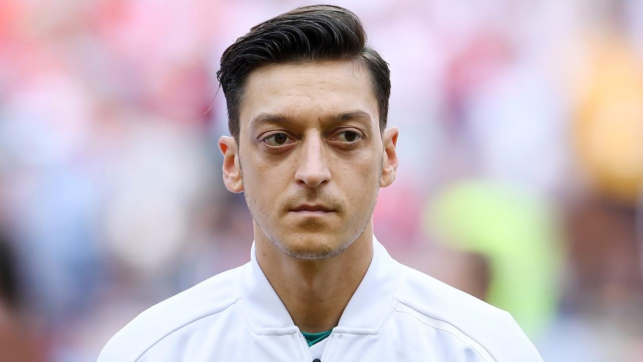 Mesut Özil im Vorrunden-Spiel der Fußball-WM 2018 in der Gruppe F gegen Südkorea Mesut Özil im Vorrunden-Spiel der Fußball-WM 2018 in der Gruppe F gegen Südkorea