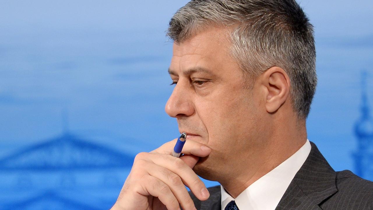 Der kosovarische Außenminister Hashim Thaci