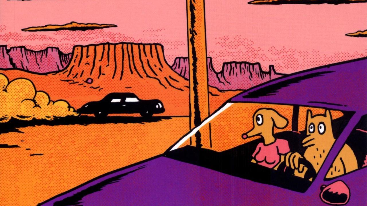 Coverausschnitt des Graphic Novel "Motel Shangri-La" von James Turek Coverausschnitt des Graphic Novel "Motel Shangri-La" von James Turek