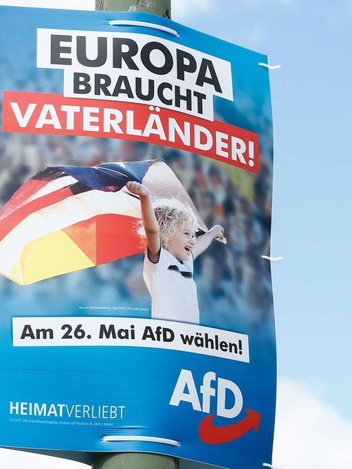 Ein Wahlplakat der AfD