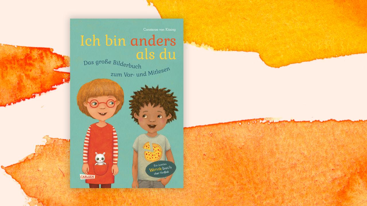Buchcover vor grafischem Hintergrund. Buchcover vor grafischem Hintergrund.