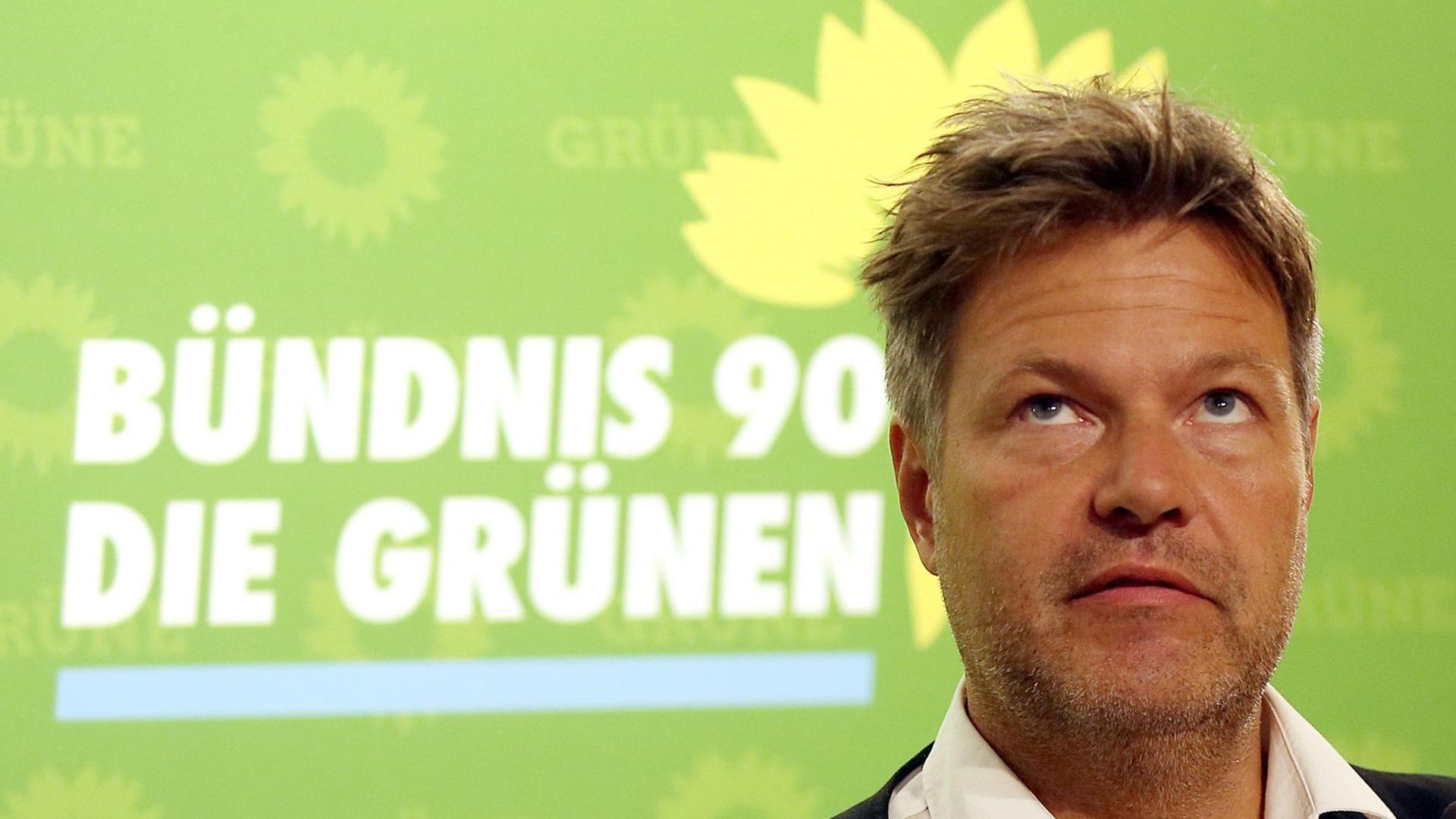 Der Grünen-Parteivorsitzende Robert Habeck Der Grünen-Parteivorsitzende Robert Habeck