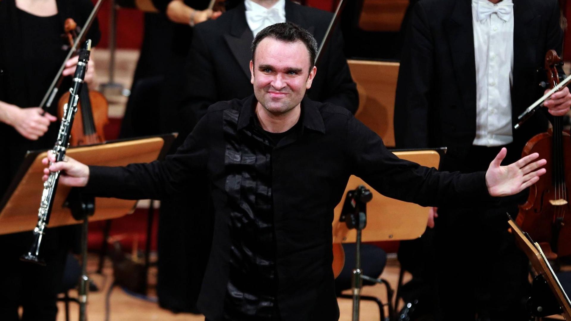 Klarinettist Jörg Widmann auf dem Musikfestival Heidelberger Frühling 2016 Klarinettist Jörg Widmann auf dem Musikfestival Heidelberger Frühling 2016