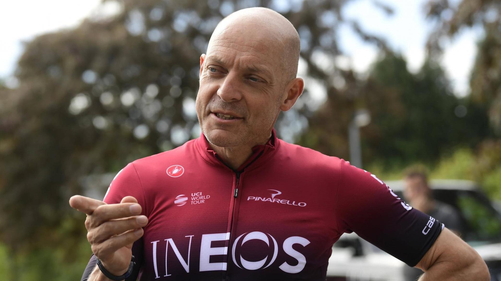 Daivd Brailsford, General Manager des Teams Ineos Daivd Brailsford, General Manager des Teams Ineos