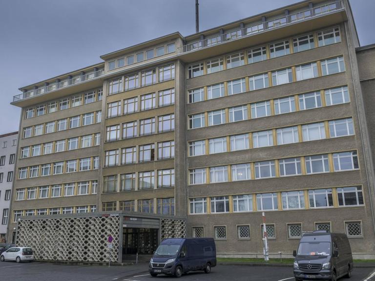 Zu sehen ist das Haus 1 des Stasi-Museums in der Normannenstrasse in Berlin-Lichtenberg