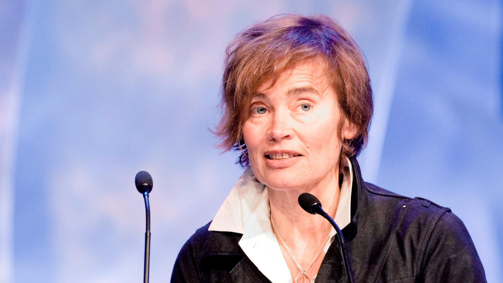 Die Komponistin Ulrike Haage, Aufnahme von 2010 Die Komponistin Ulrike Haage, Aufnahme von 2010