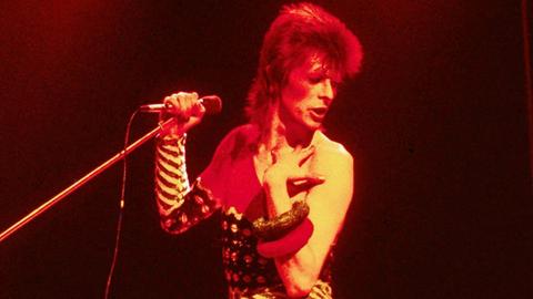 David Bowie prägte die Musikwelt durch seine extravaganten Outfits.