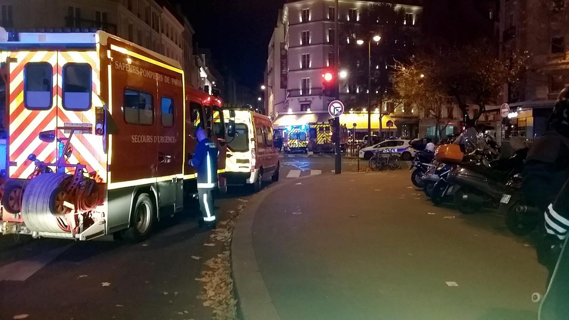 Mehrere Tote bei Explosionen in Paris (13.11.2015) Mehrere Tote bei Explosionen in Paris (13.11.2015)