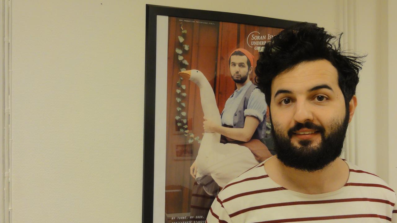 Der schwedische Komiker Soran Ismail Der schwedische Komiker Soran Ismail
