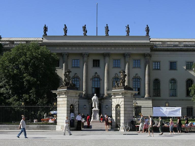 Blick auf die Berliner Humboldt-Universität.