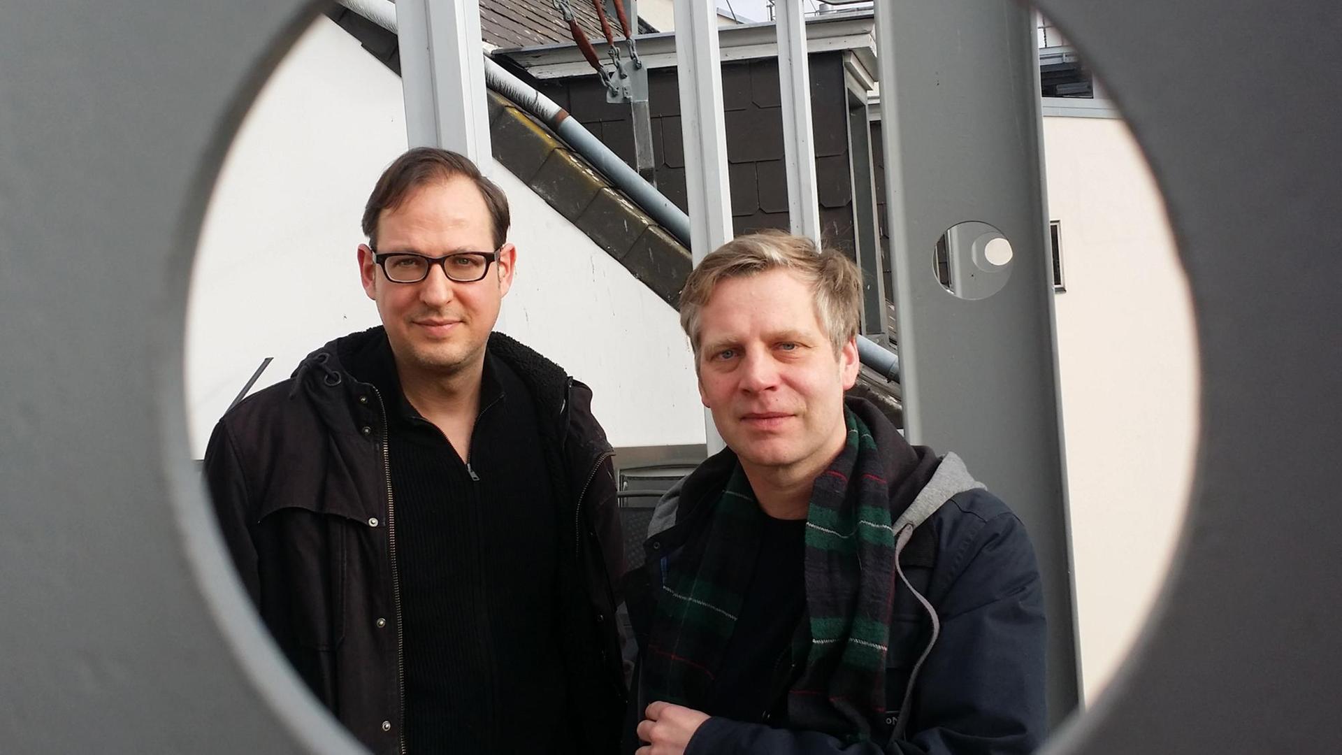 Philipp Albers und Holm Friebe Philipp Albers und Holm Friebe