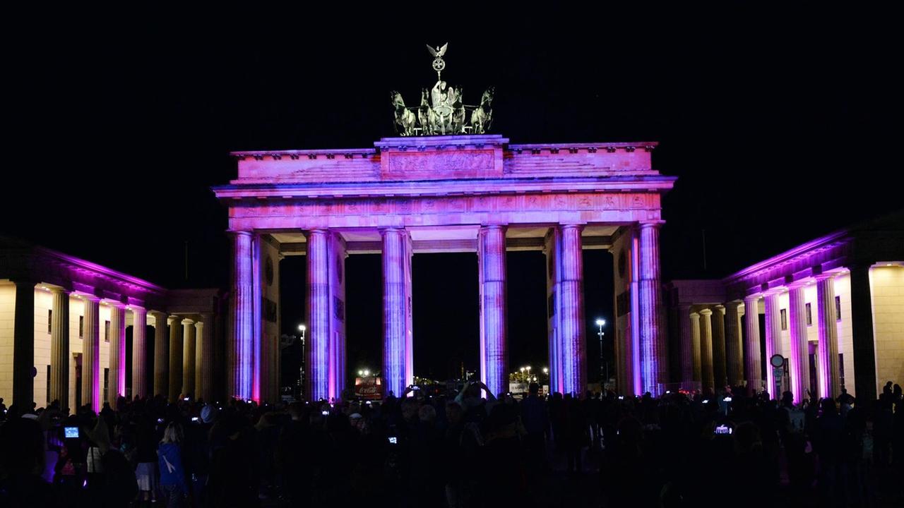 Das Brandenburger Tor in Berlin Das Brandenburger Tor in Berlin