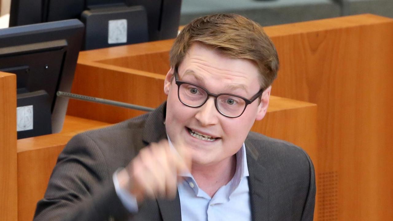 Moritz Körner sitzt für die FDP unter anderem im Ausschuss für bürgerliche Freiheiten des EU-Parlaments
