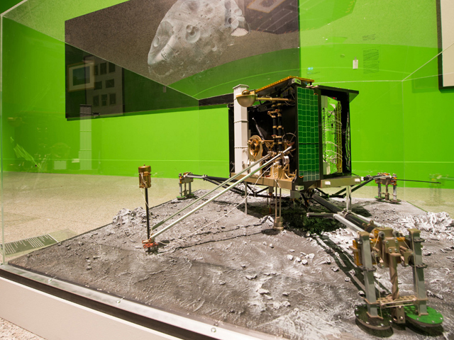 Auch die Kometensonde Philae ist in der Bundeskunsthalle gelandet 