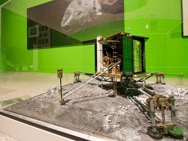 Auch die Kometensonde Philae ist in der Bundeskunsthalle gelandet Auch die Kometensonde Philae ist in der Bundeskunsthalle gelandet