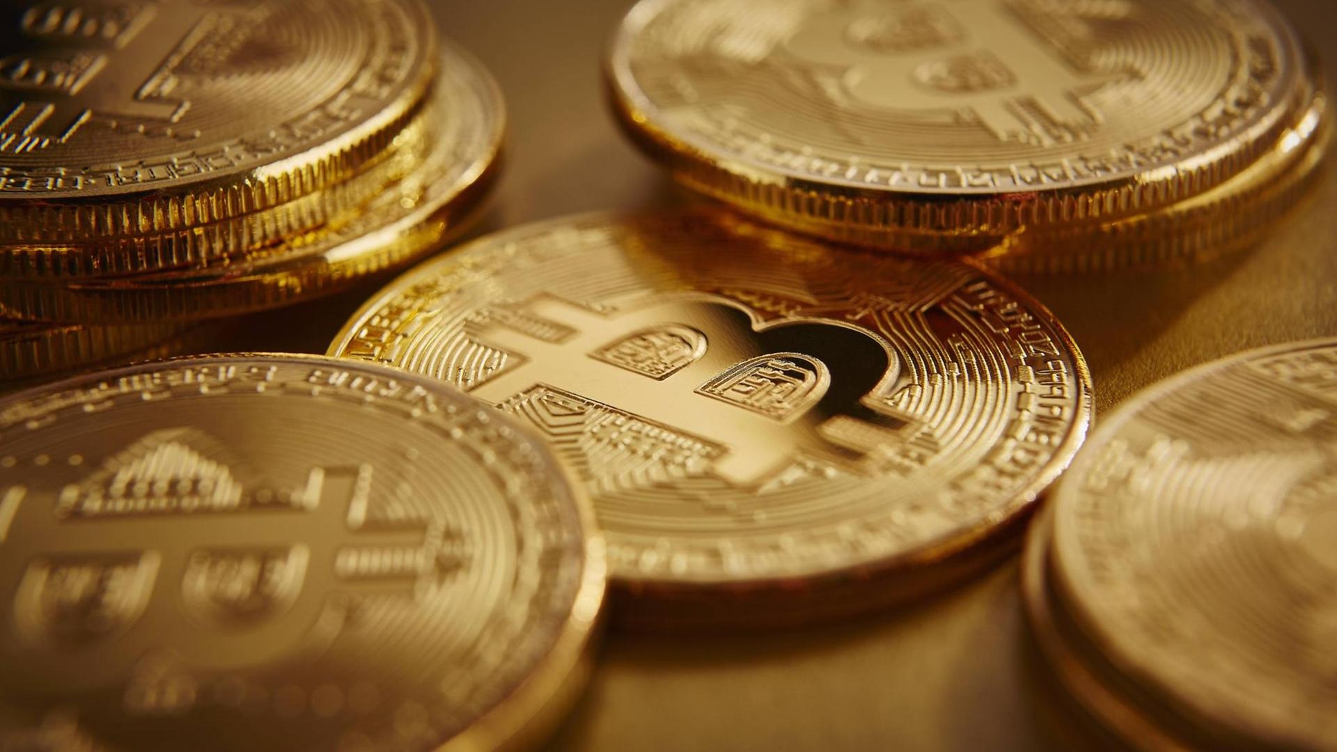 Goldene Bitcoins Goldene Bitcoins
