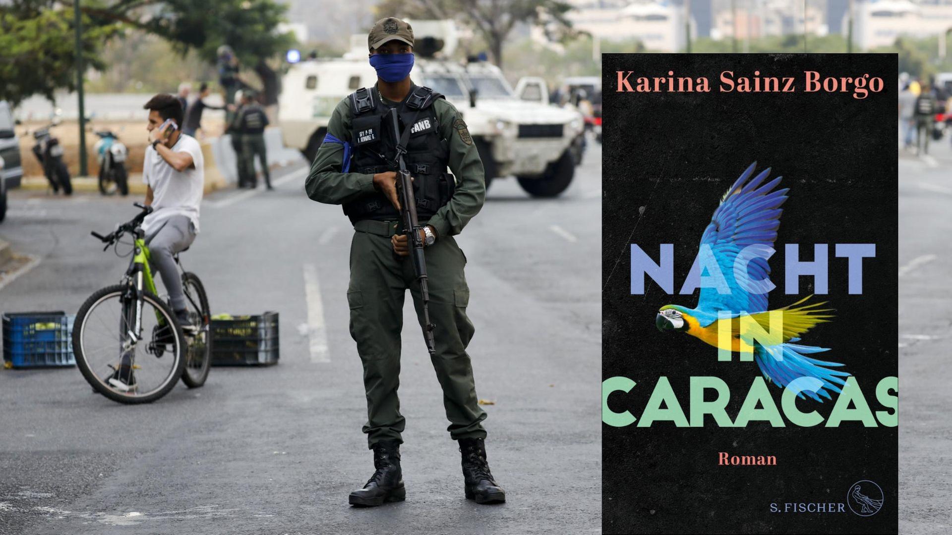 Buchcover: Karina Sainz Borgo: „Nacht in Caracas“ Buchcover: Karina Sainz Borgo: „Nacht in Caracas“