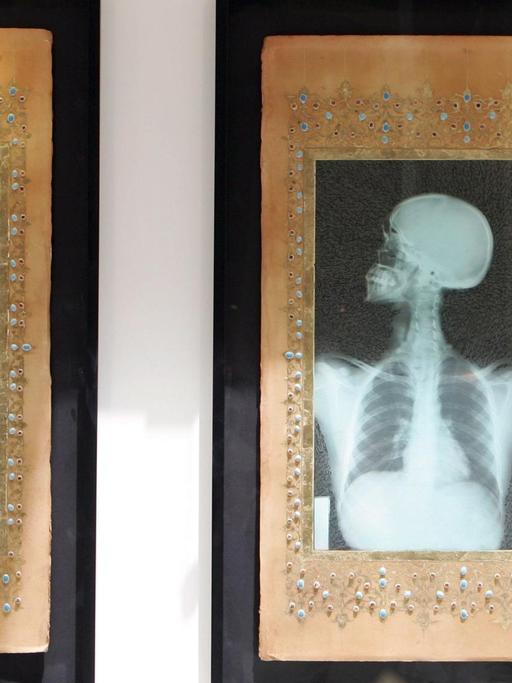 Das Kunstwerk "Illumination" des Künstlers Ahmed Mater