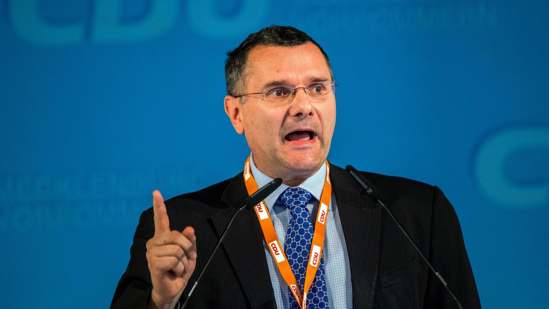 Der geschasste CDU-Ministerkandidat Sascha Ott Der geschasste CDU-Ministerkandidat Sascha Ott