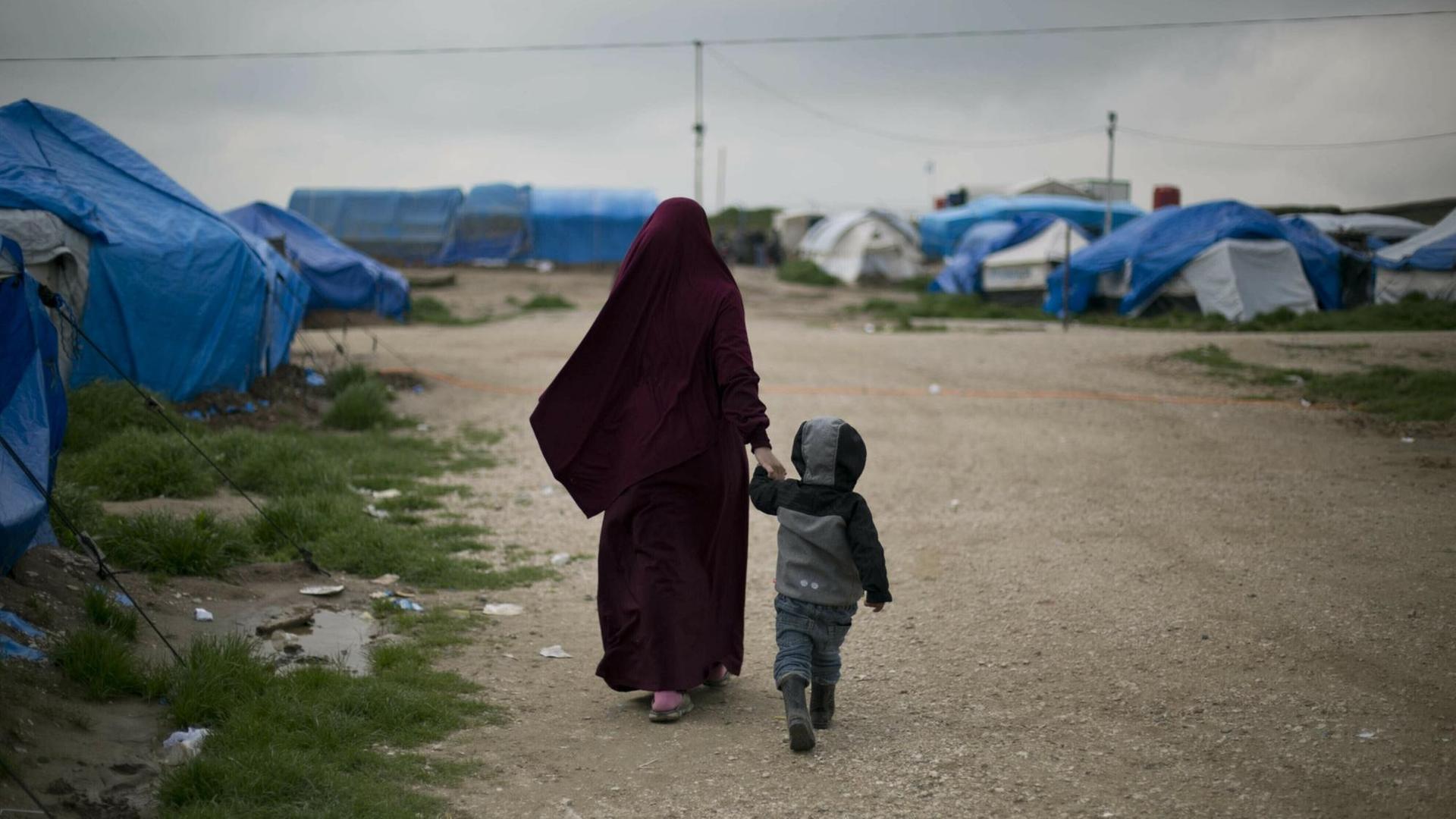 Das Lager Roy im Nordosten Syriens, Foto aus dem Jahr 2019