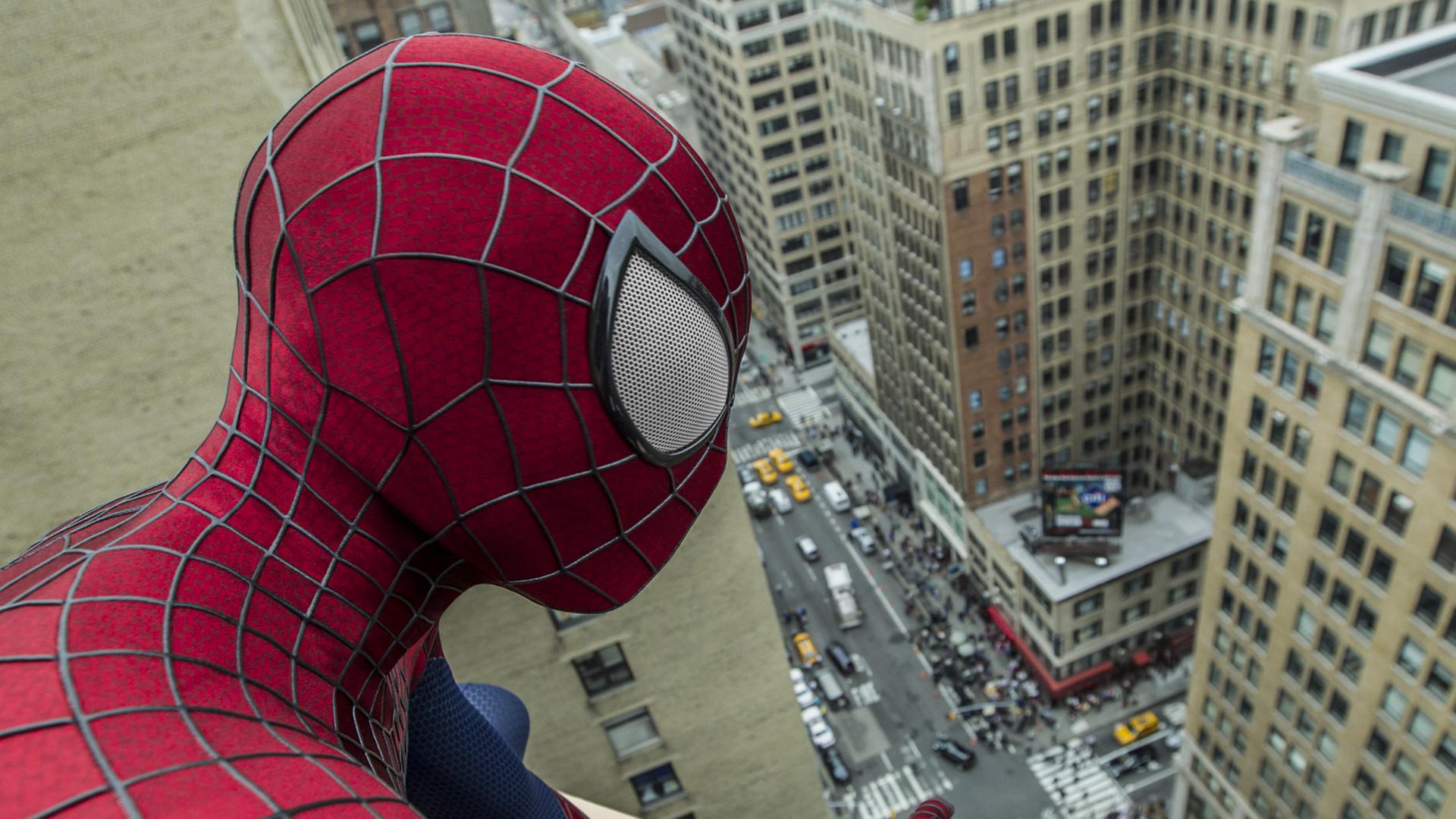 Szene aus dem Film "The Amazing Spider-Man 2: Rise Of Electro" Szene aus dem Film "The Amazing Spider-Man 2: Rise Of Electro"