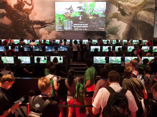 Besucher der Gamescom 2015