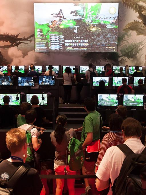 Besucher der Gamescom 2015