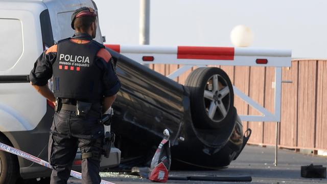 In der spanischen Stadt Cambrils stoppte die Polizei ein Auto mit Terrorverdächtigen.