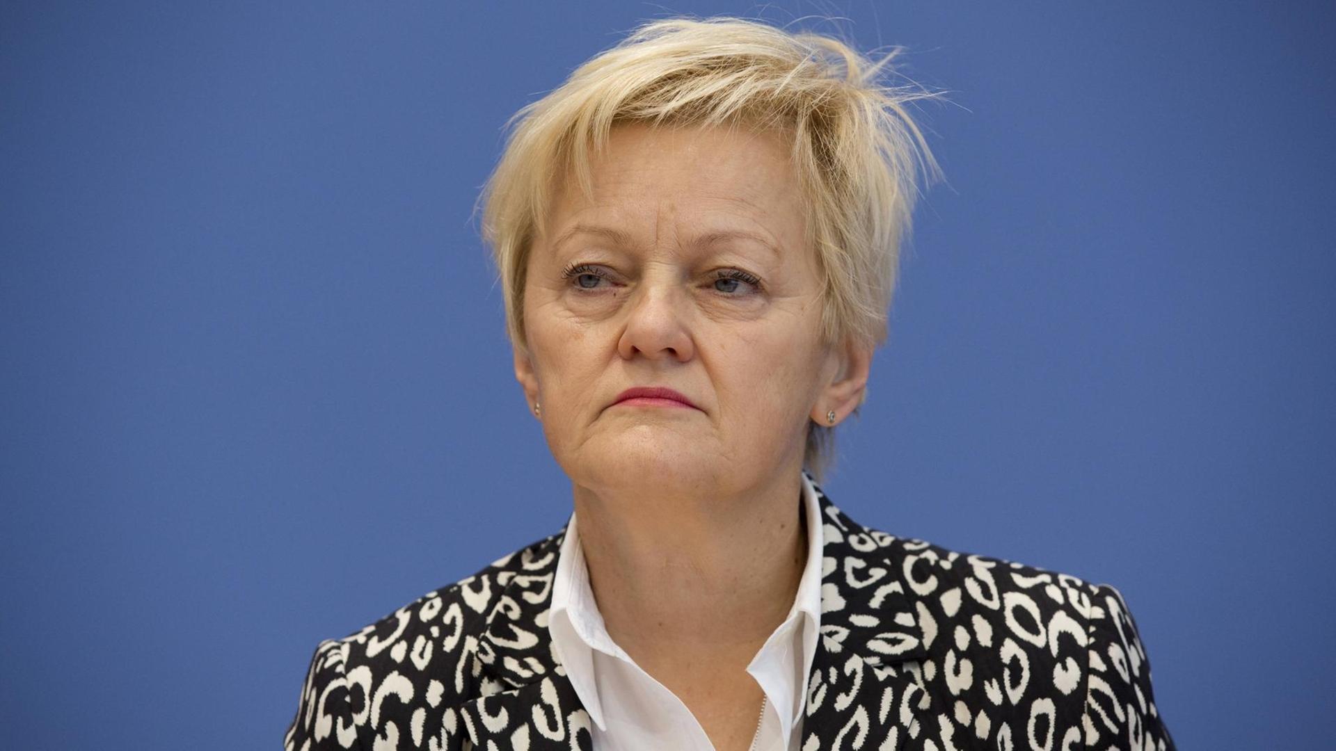 Die Bundestagsabgeordnete Renate Künast (Grüne). Die Bundestagsabgeordnete Renate Künast (Grüne).
