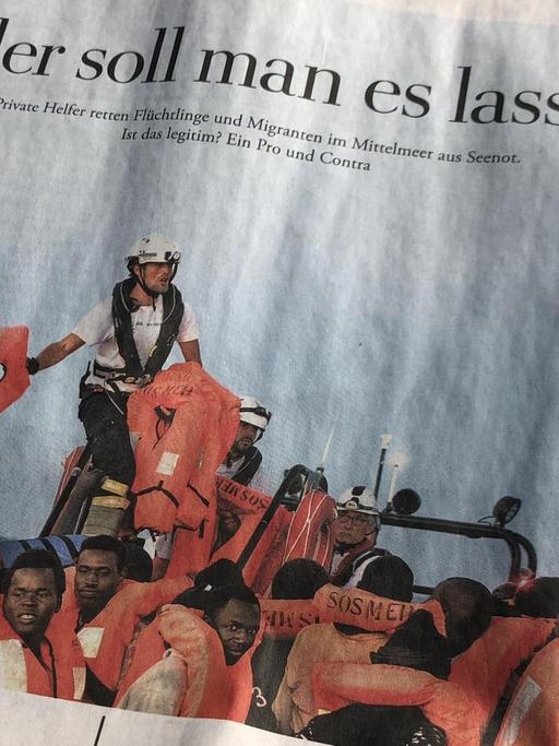 Der umstrittene Seite 3-Beitrag der Wochenzeitung Die Zeit..