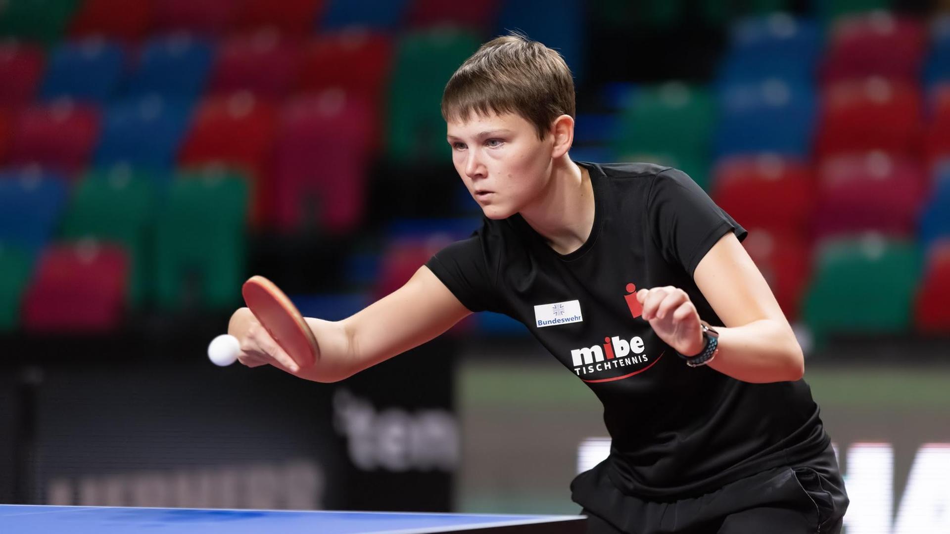 Nina Mittelham ist auch Deutsche Meisterin beim Tisch-Tennis. Nina Mittelham ist auch Deutsche Meisterin beim Tisch-Tennis.