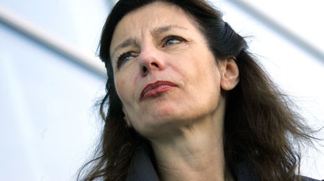  Die Schriftstellerin Ursula Krechel auf der Internationalen Frankfurter Buchmesse