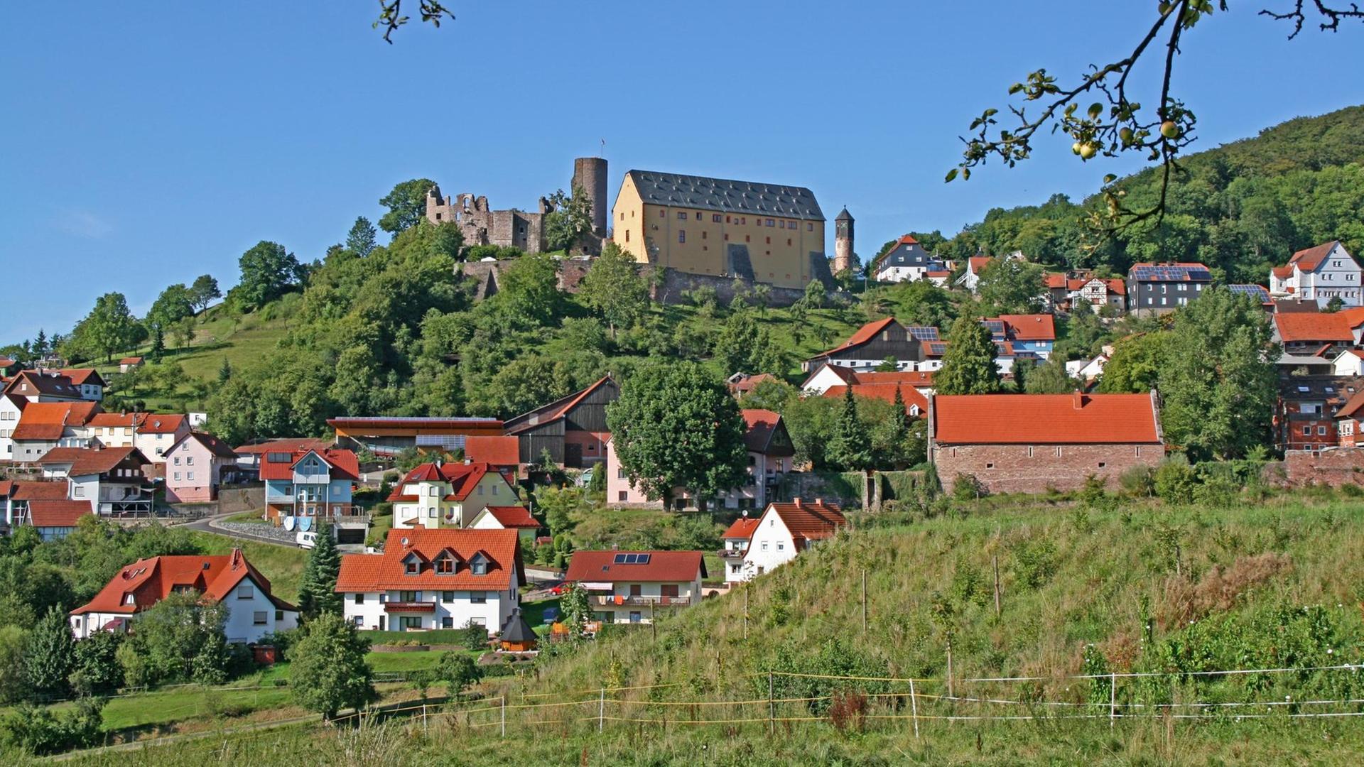 Sinntal Ortsteil Schwarzenfels, Burg Schwarzenfels Sinntal Ortsteil Schwarzenfels, Burg Schwarzenfels