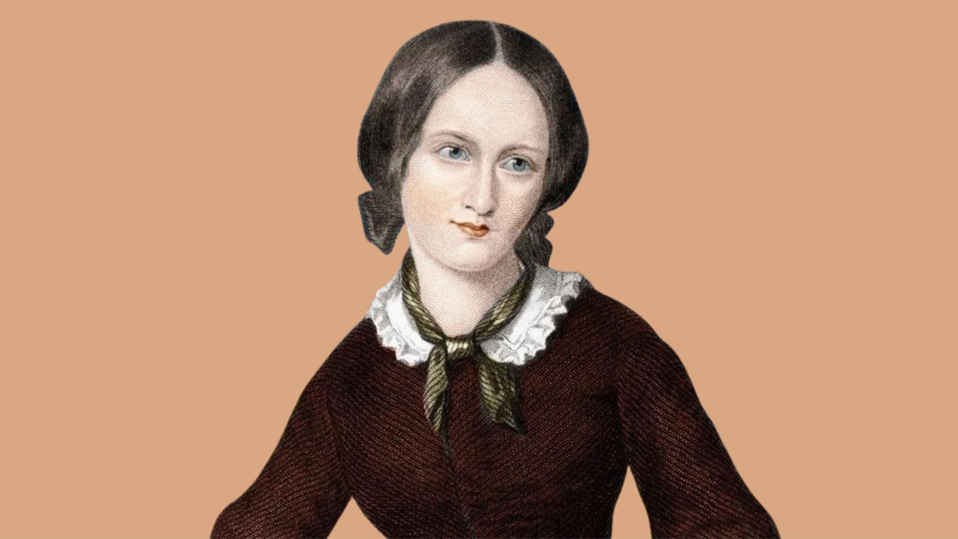 Porträt der britischen Schriftstellerin Charlotte Brontë (1816-1855) Porträt der britischen Schriftstellerin Charlotte Brontë (1816-1855)